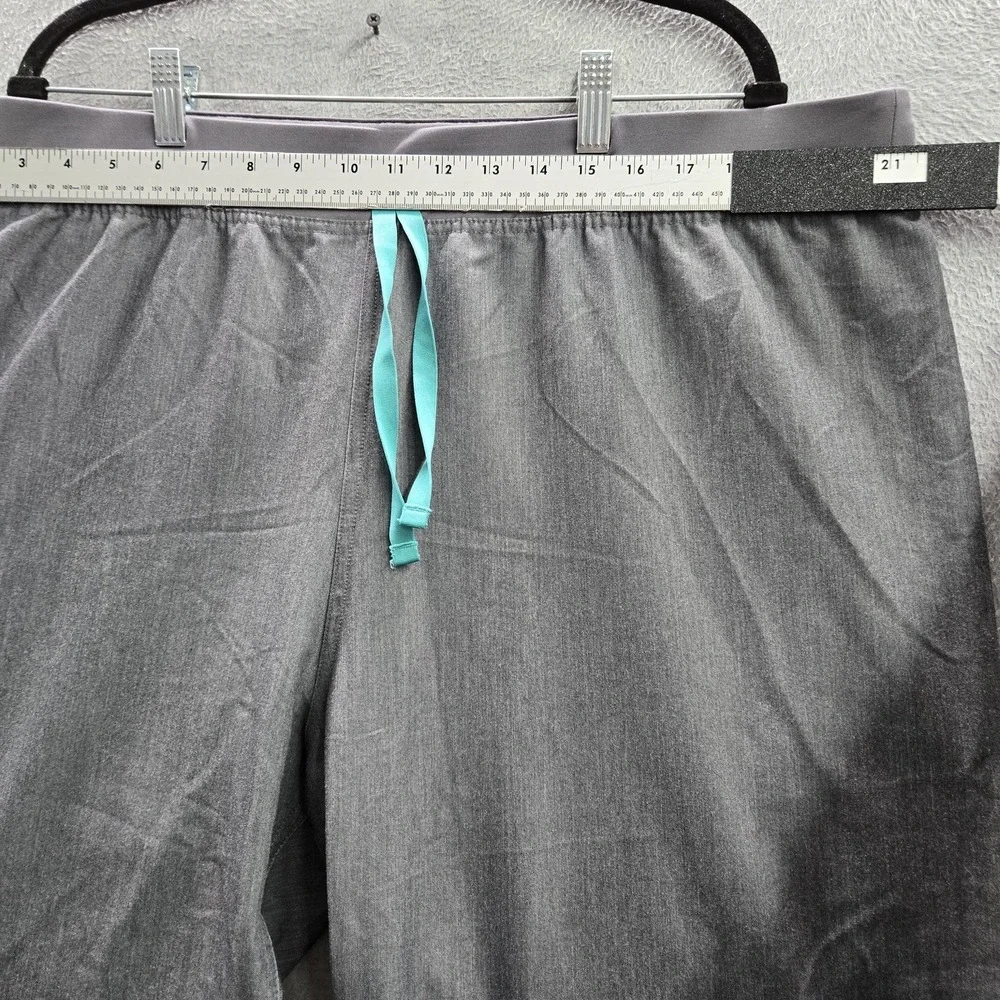 FIGS Women Scrub Pants XXL/T Gray Levingston Basic T21003T 32